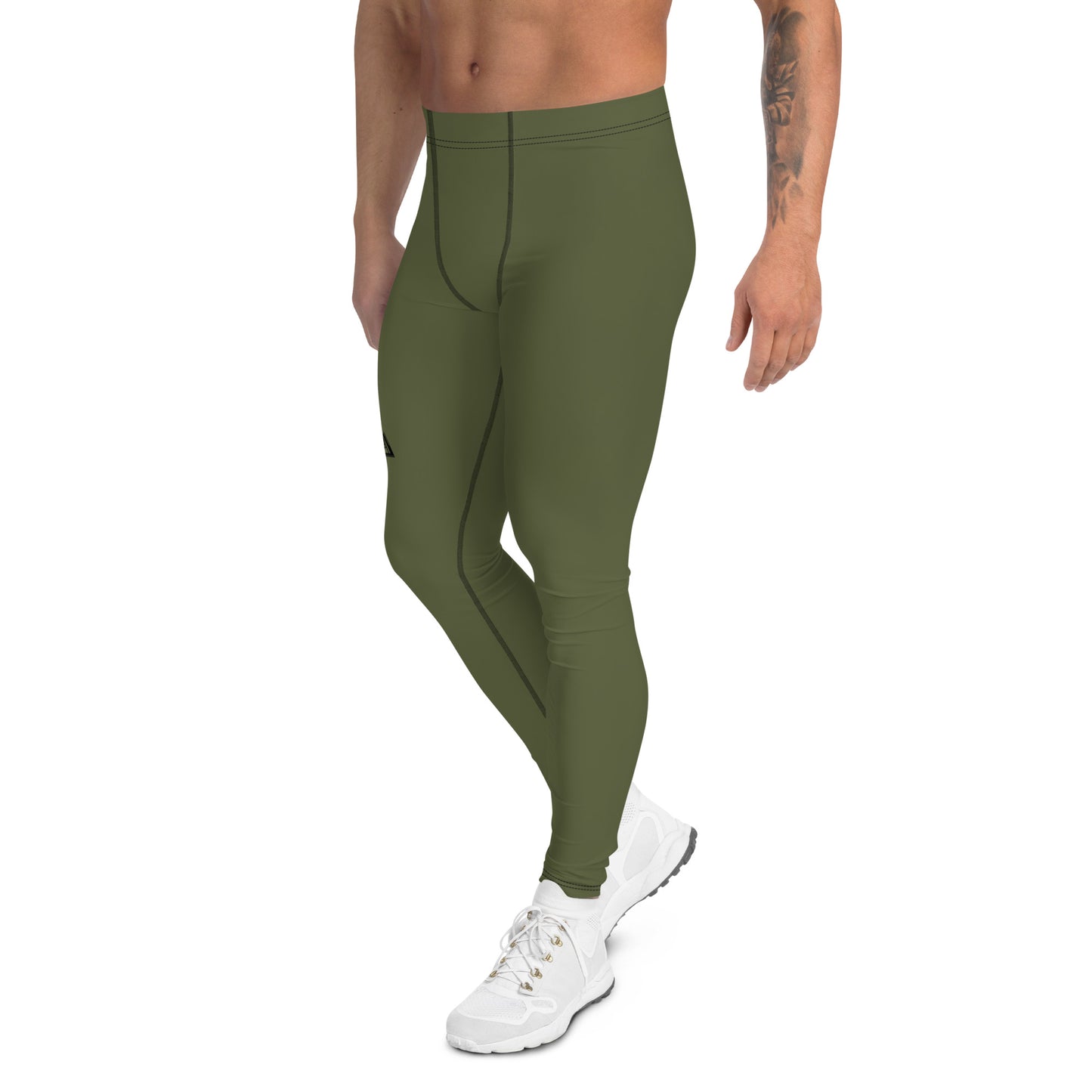 Athelon Men's Leggings - Military Green