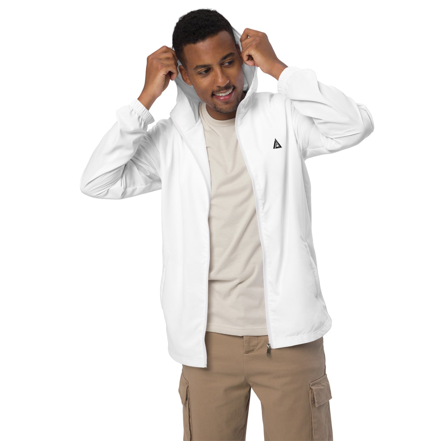 Athelon Men’s Windbreaker - White