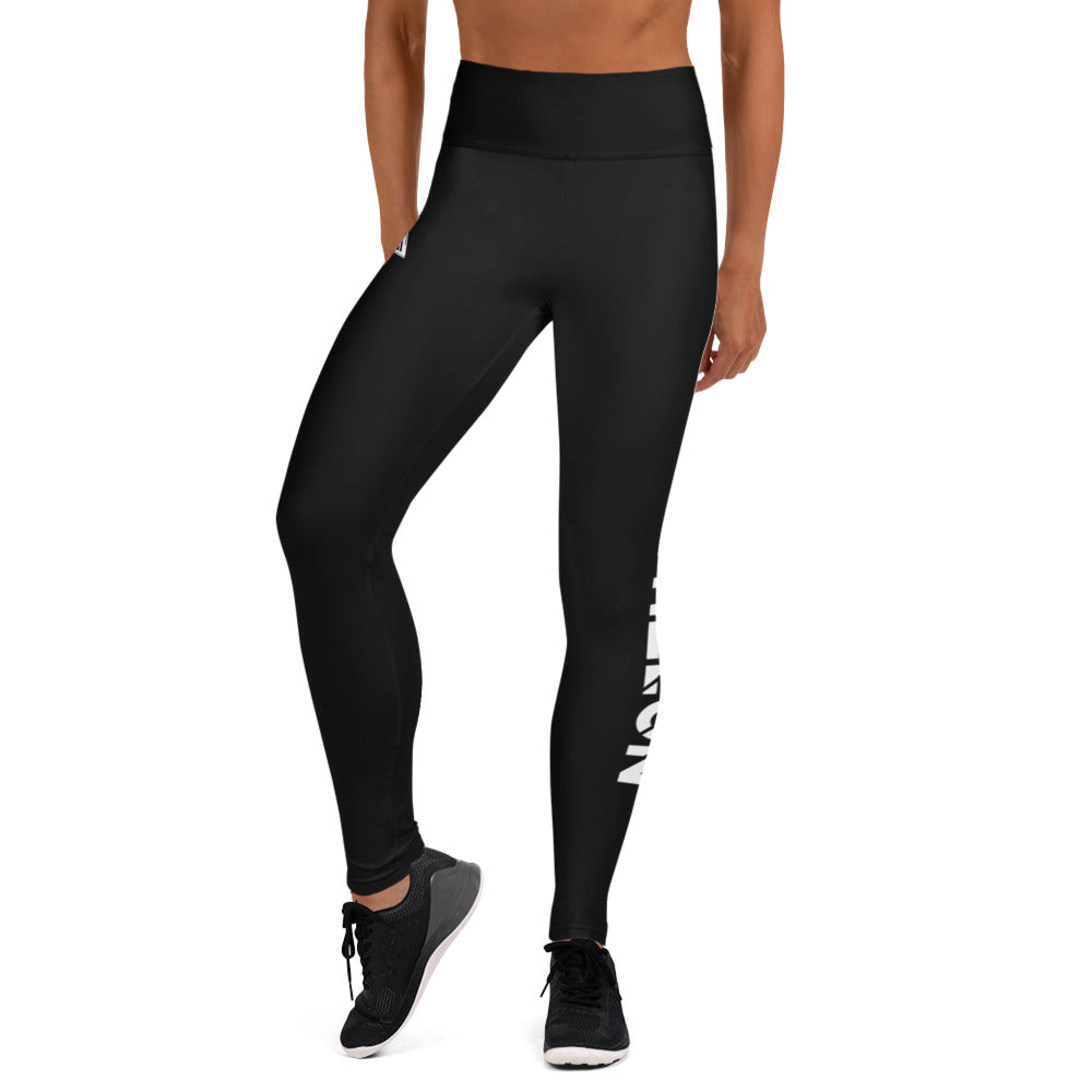 Athelon Performance Women's Yoga Leggings - Black
