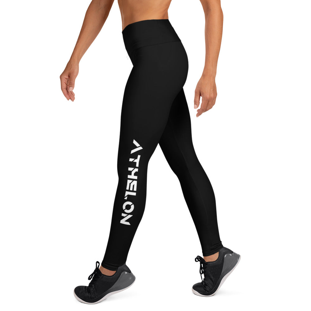 Athelon Performance Women's Yoga Leggings - Black