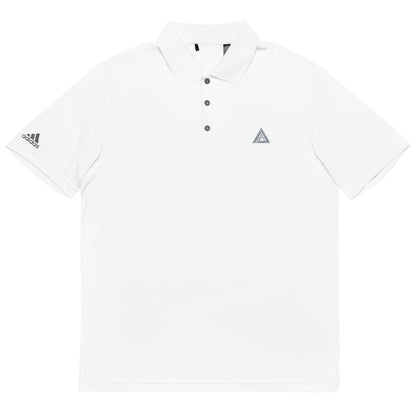 Athelon Men's adidas Polo Shirt - Gray Logo