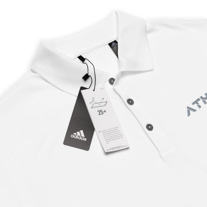 Athelon Men's adidas Performance Polo Shirt - Gray Logo