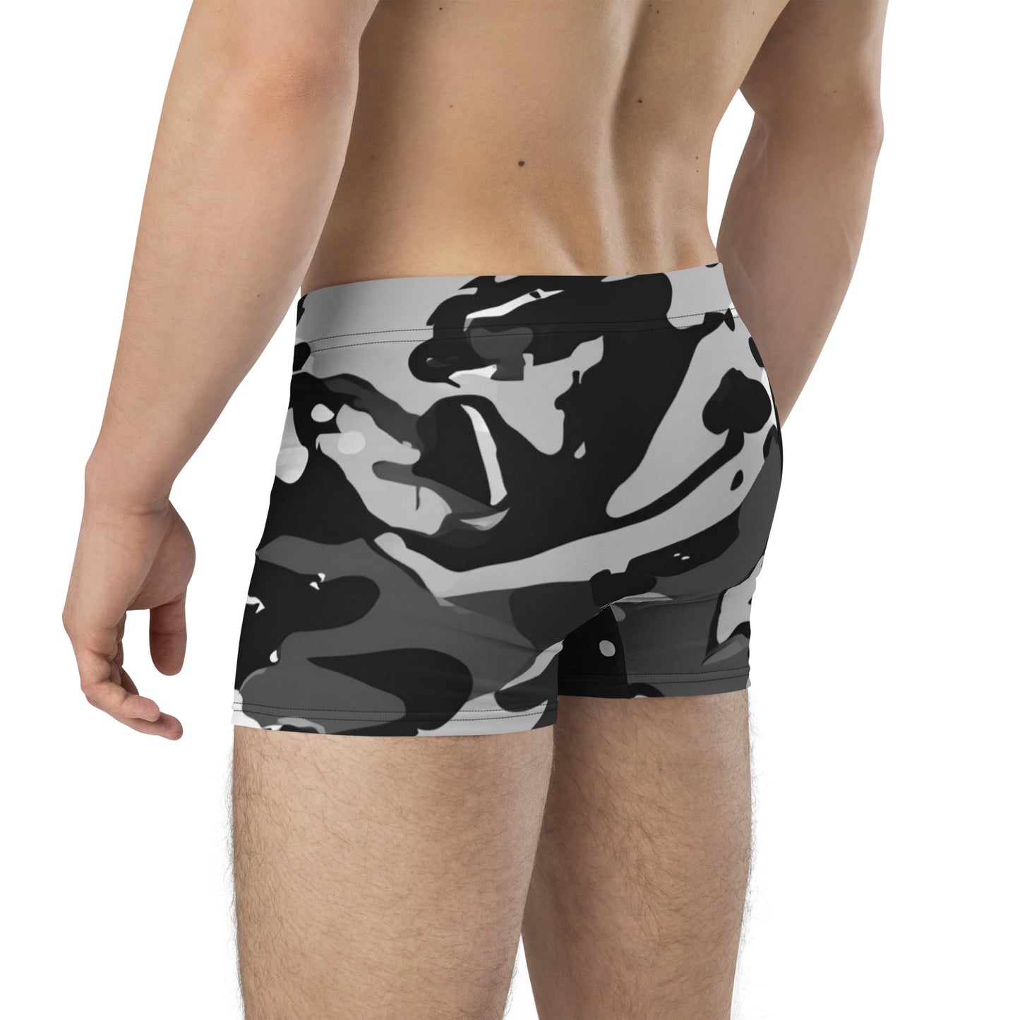 Athelon Men's Boxer Briefs - Gray Camo