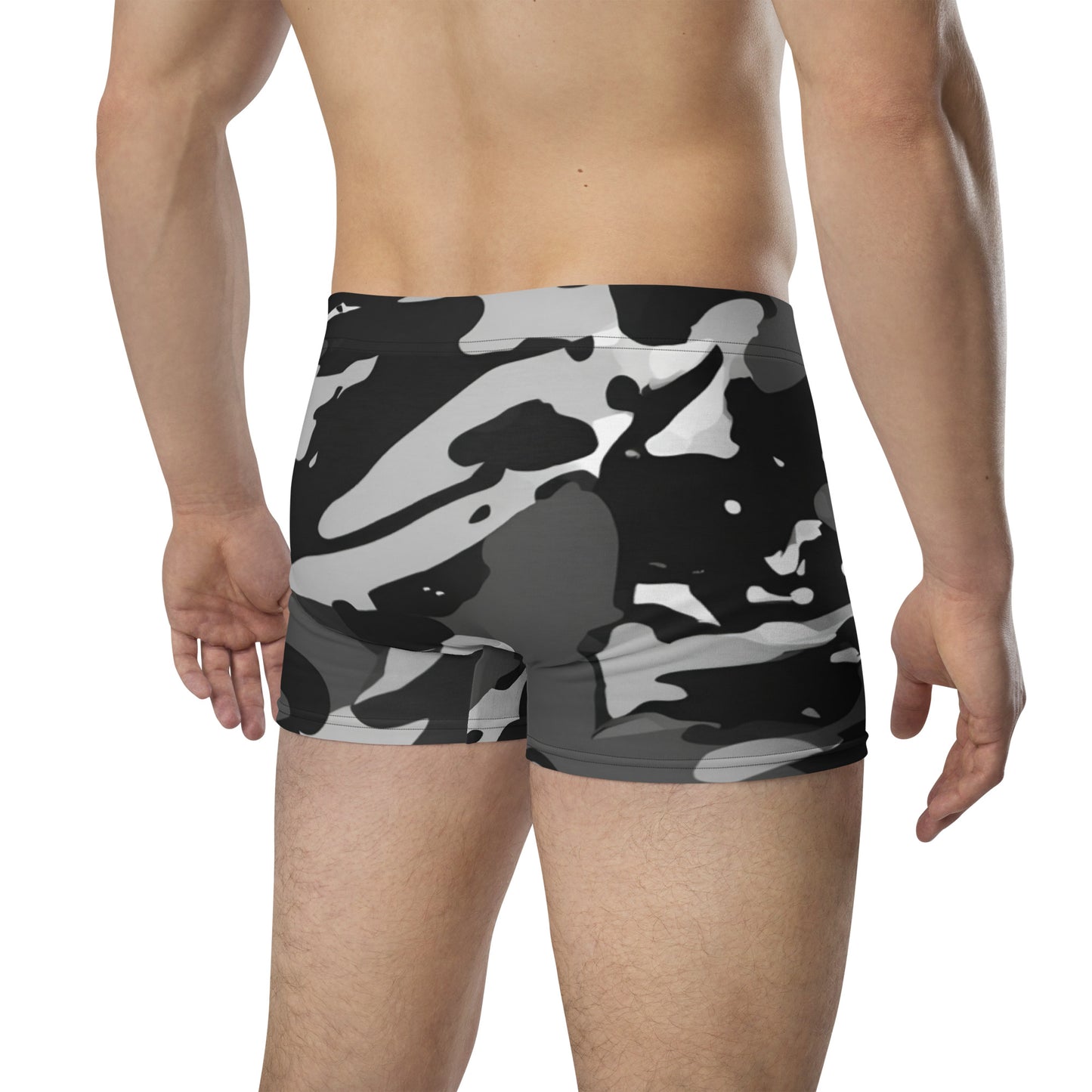 Athelon Men's Boxer Briefs - Gray Camo