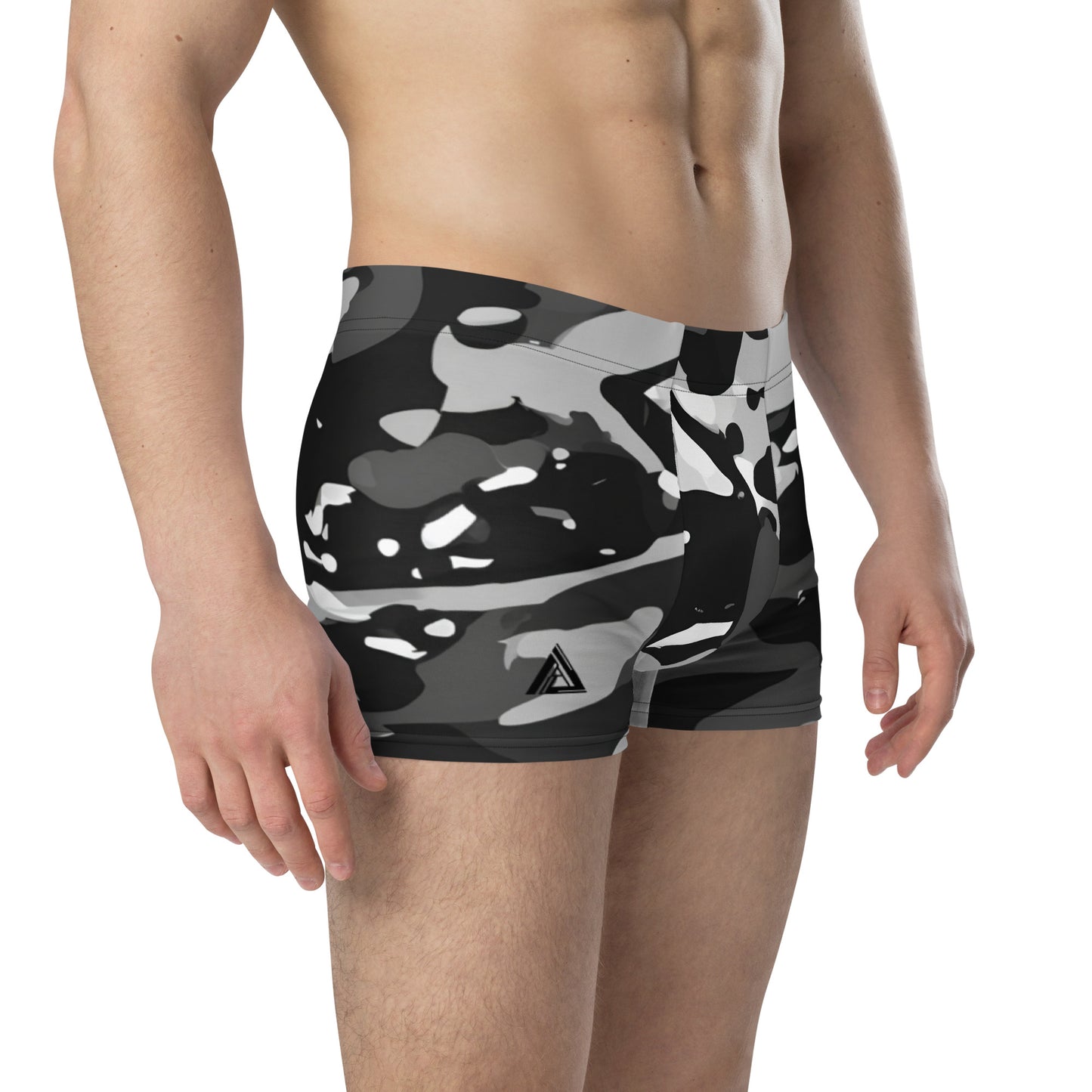 Athelon Men's Boxer Briefs - Gray Camo