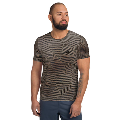 Athelon Men's Athletic T-Shirt - Sandstorm