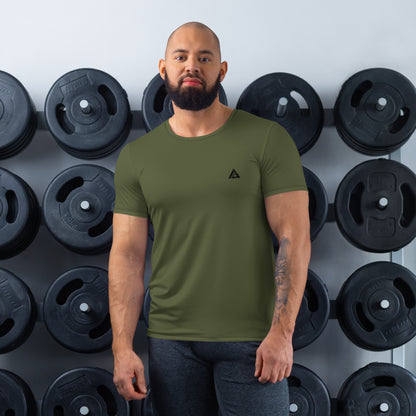 Athelon Men's Athletic T-Shirt - Military Green