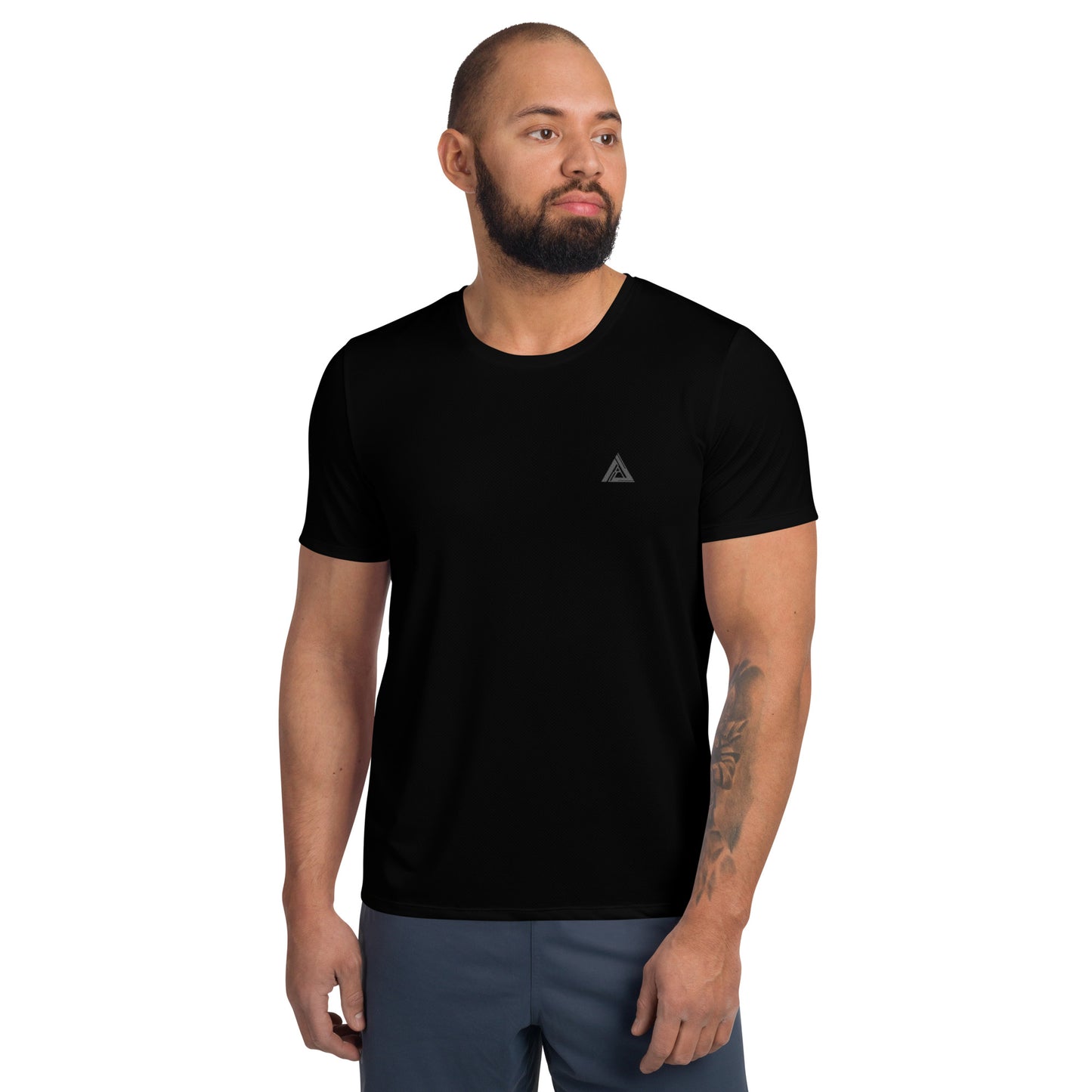 Athelon Men's Athletic T-Shirt - Black