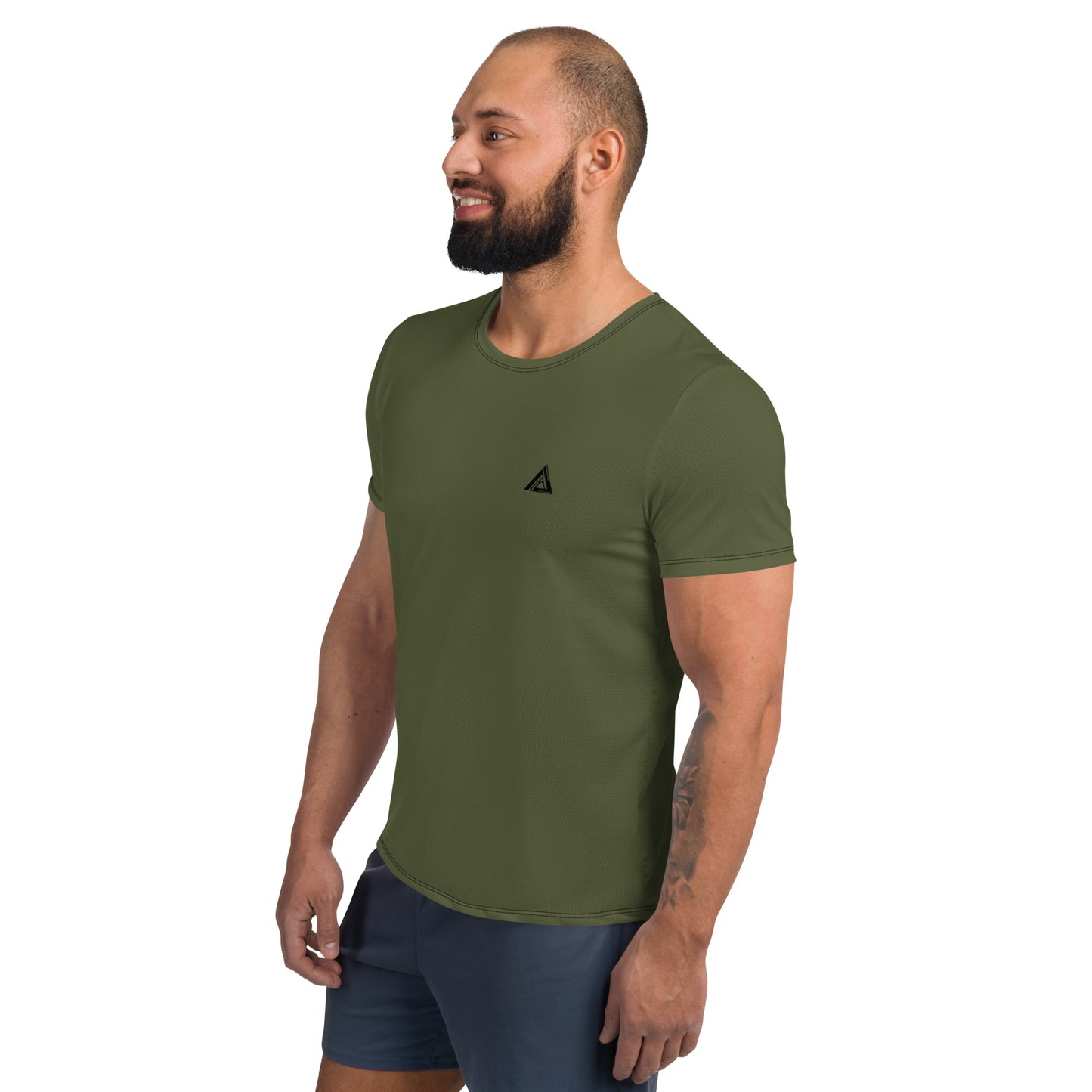 Athelon Men's Athletic T-Shirt - Military Green