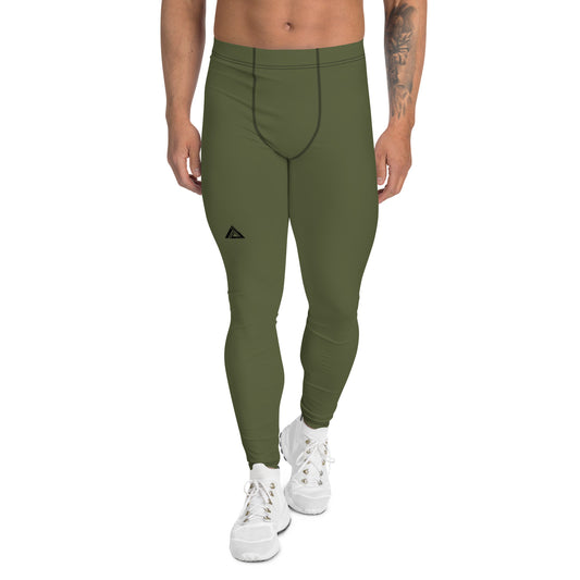 Athelon Men's Leggings - Military Green