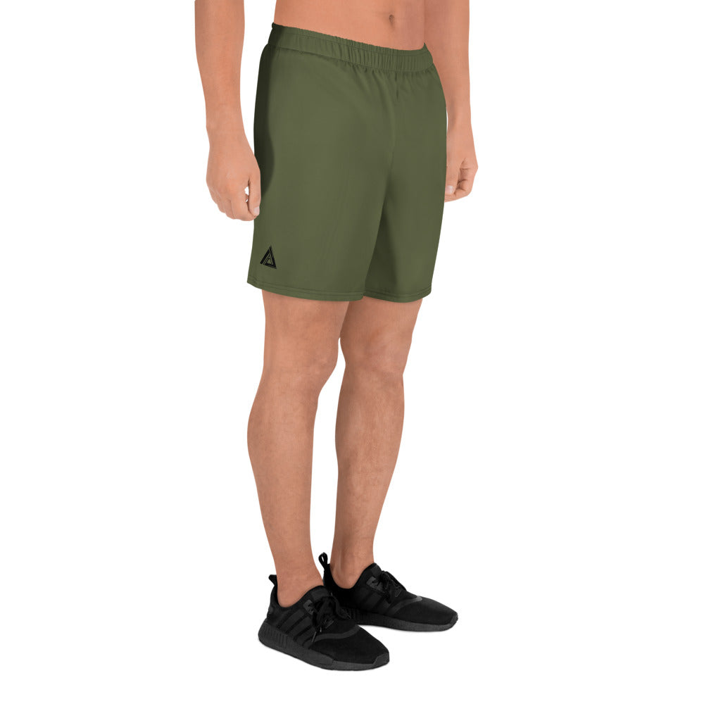 Athelon Men's Athletic Shorts - Military Green