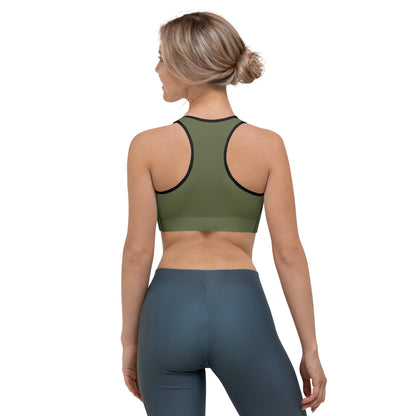 Athelon Women's Sports Bra - Military Green