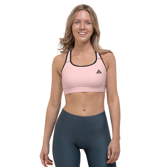 Athelon Women's Sports Bra - Rose