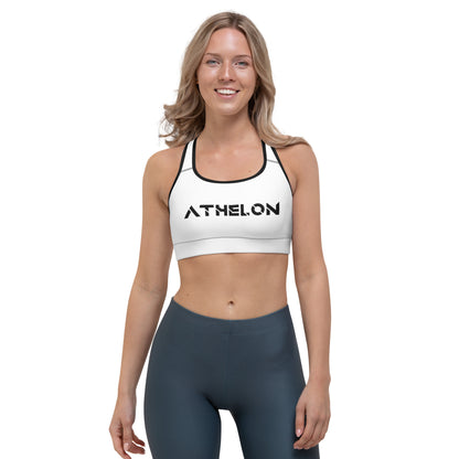 Athelon Performance Women's Sports Bra - White