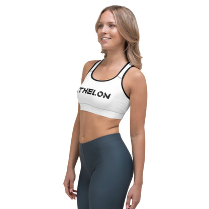 Athelon Performance Women's Sports Bra - White