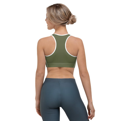 Athelon Women's Sports Bra - Military Green