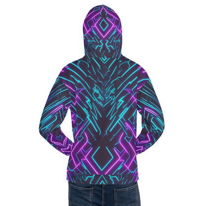 Athelon Unisex Performance Hoodie - Cyber Attack