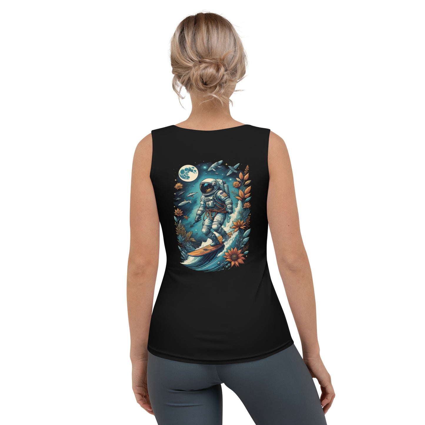 "Cosmic Flow" - Endless Frontier Collection - Women's Tank Top