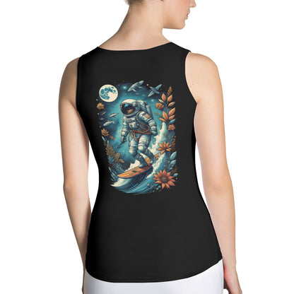 "Cosmic Flow" - Endless Frontier Collection - Women's Tank Top