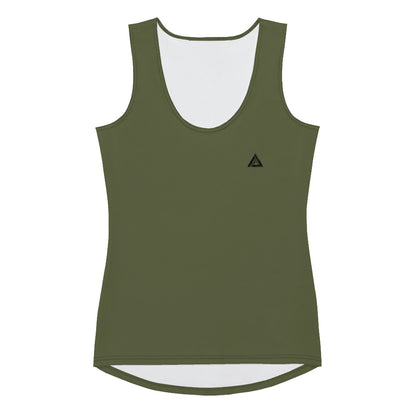 Athelon Performance Women's Tank Top - Military Green