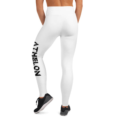 Athelon Performance Women's Yoga Leggings - White