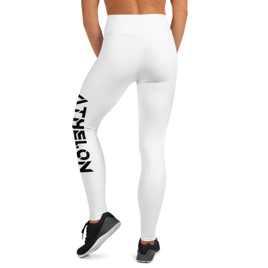 Athelon Performance Women's Yoga Leggings - White