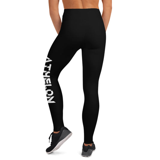 Athelon Performance Women's Yoga Leggings - Black