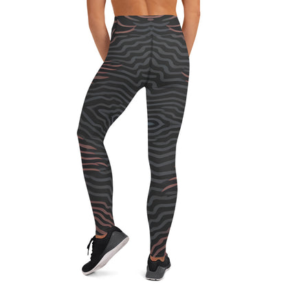 Athelon Women's Yoga Leggings - Wave Runner