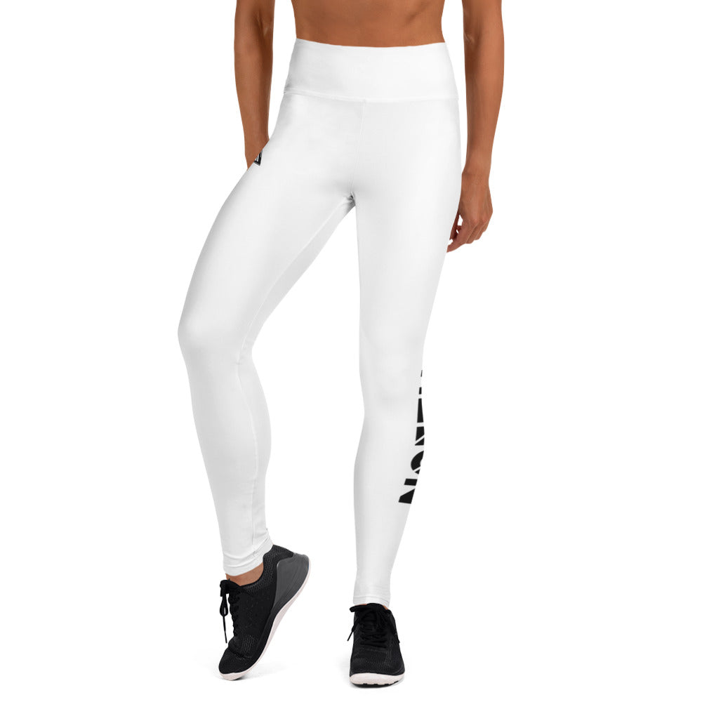 Athelon Performance Women's Yoga Leggings - White