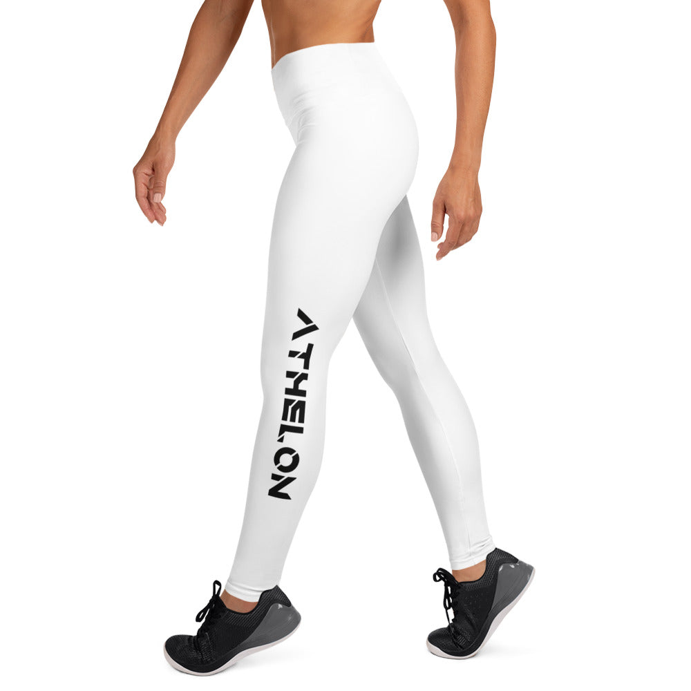 Athelon Performance Women's Yoga Leggings - White