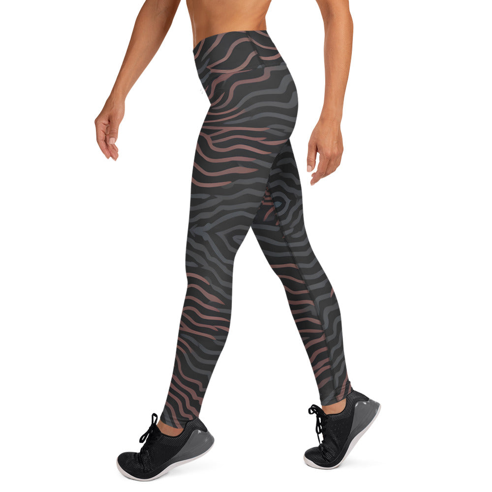 Athelon Women's Yoga Leggings - Wave Runner