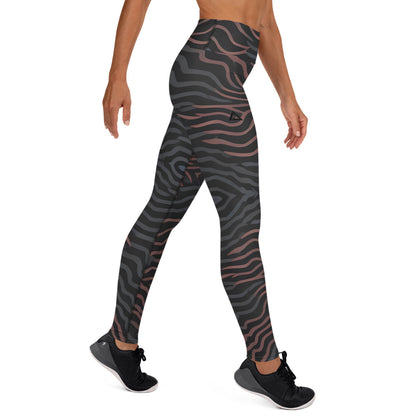 Athelon Women's Yoga Leggings - Wave Runner