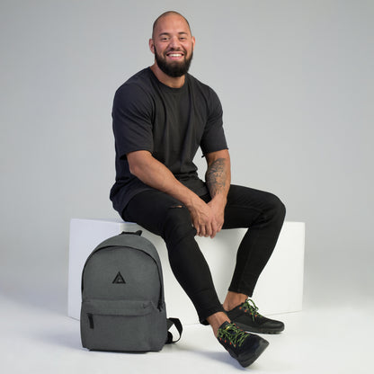 Athelon Logo Embroidered Backpack