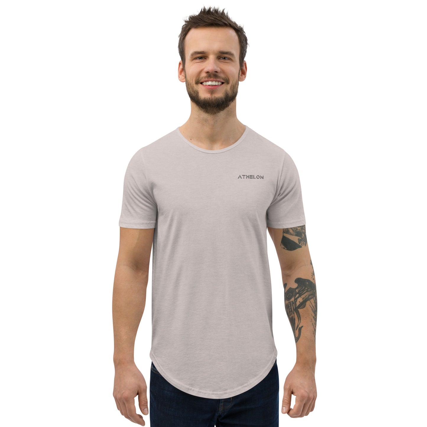 Athelon Men's Curved Hem T-Shirt