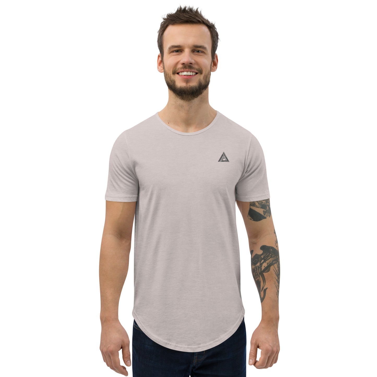 Athelon Performance Men's Curved Hem T-Shirt