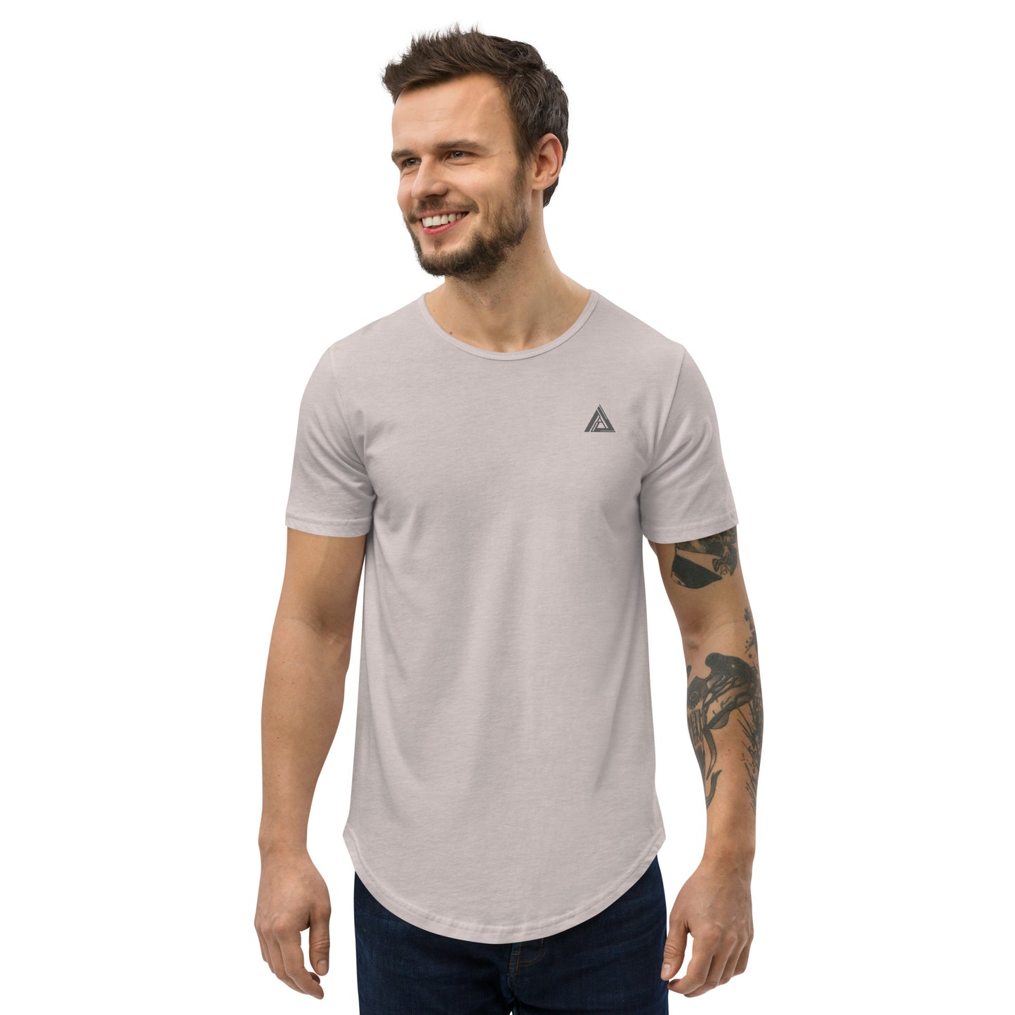 Athelon Performance Men's Curved Hem T-Shirt