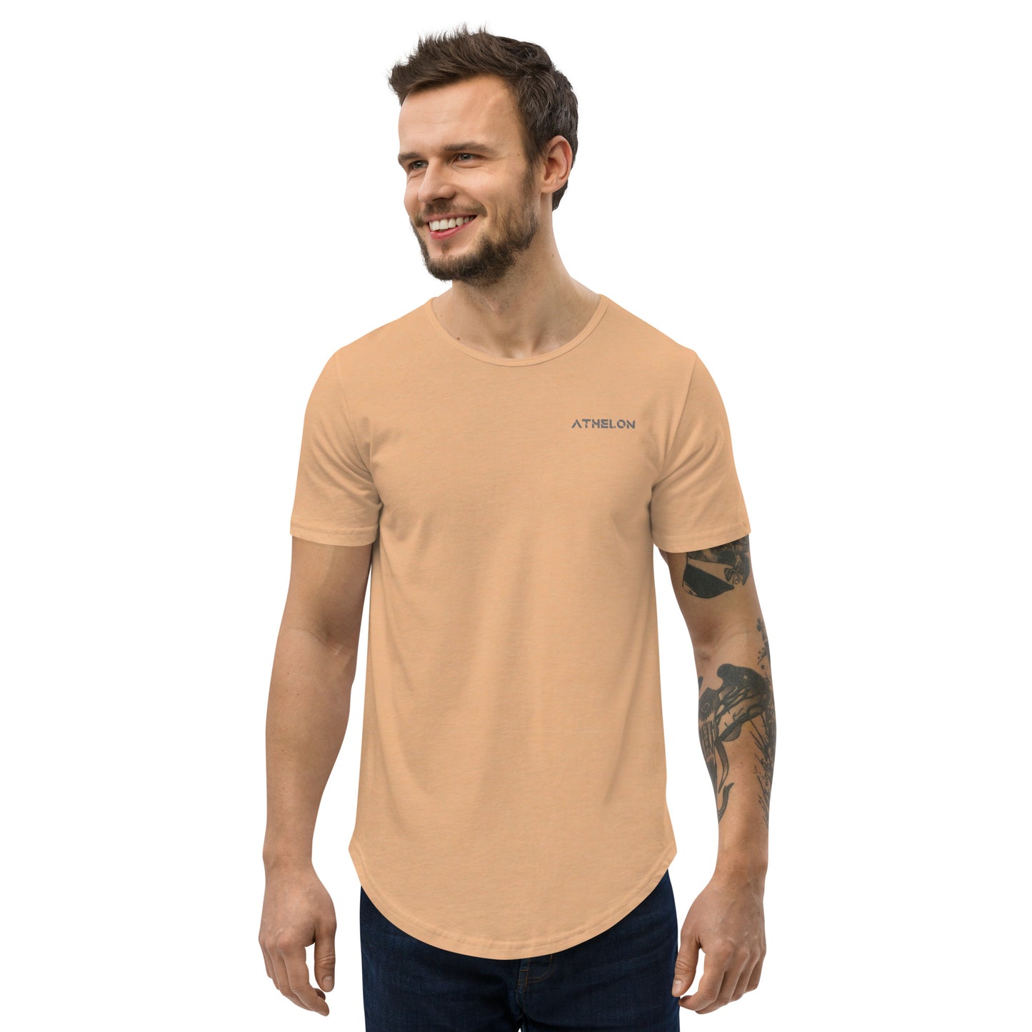 Athelon Men's Curved Hem T-Shirt