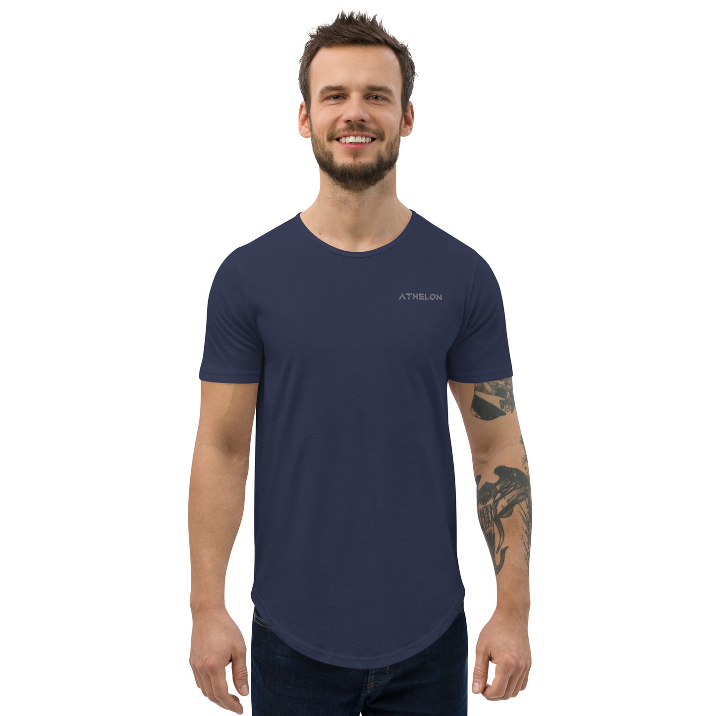 Athelon Men's Curved Hem T-Shirt