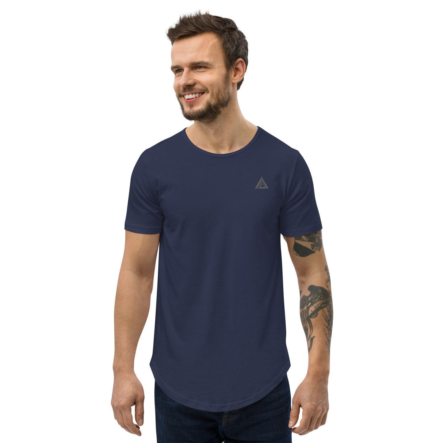 Athelon Performance Men's Curved Hem T-Shirt