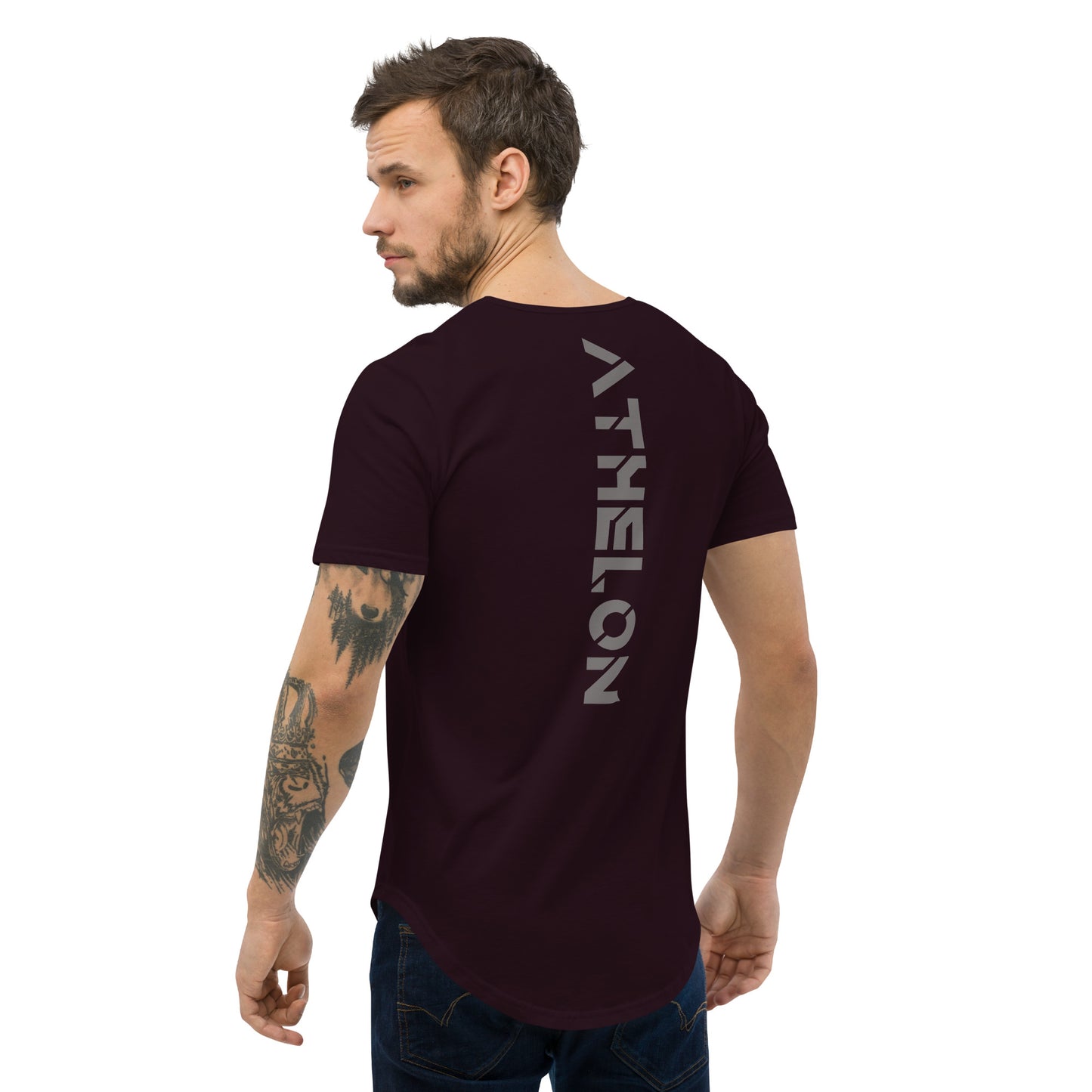 Athelon Performance Men's Curved Hem T-Shirt