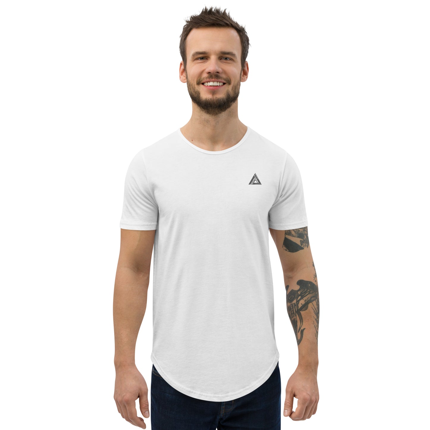 Athelon Performance Men's Curved Hem T-Shirt