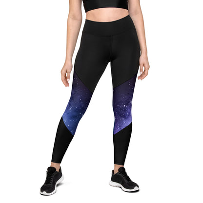 Athelon Women's Sports Leggings - Galaxy's Edge