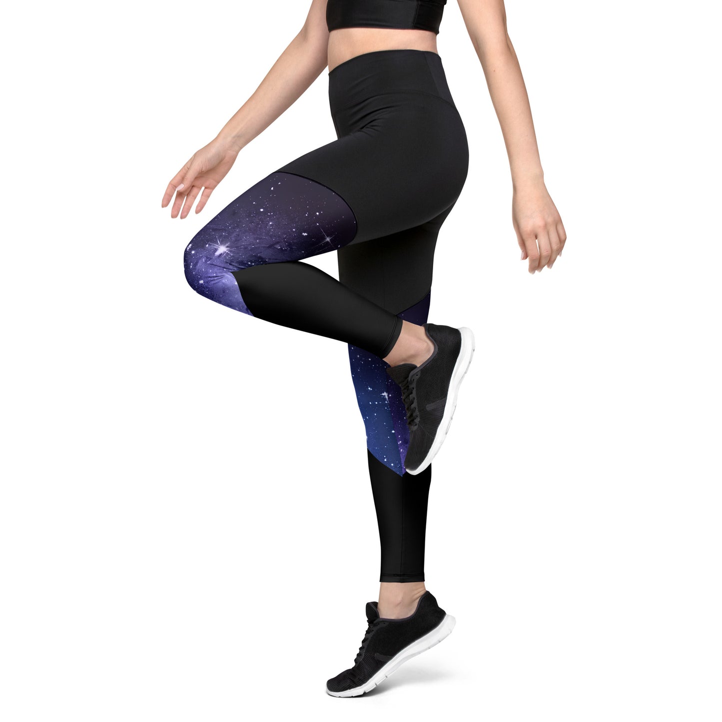 Athelon Women's Sports Leggings - Galaxy's Edge