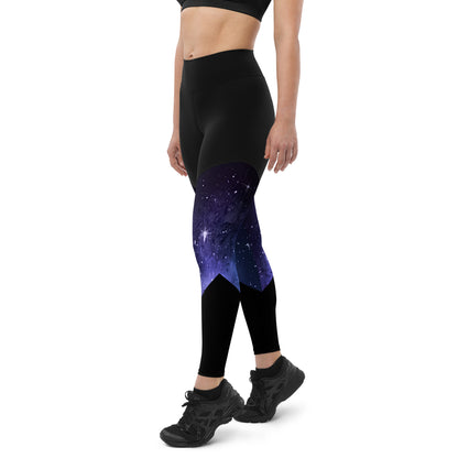 Athelon Women's Sports Leggings - Galaxy's Edge