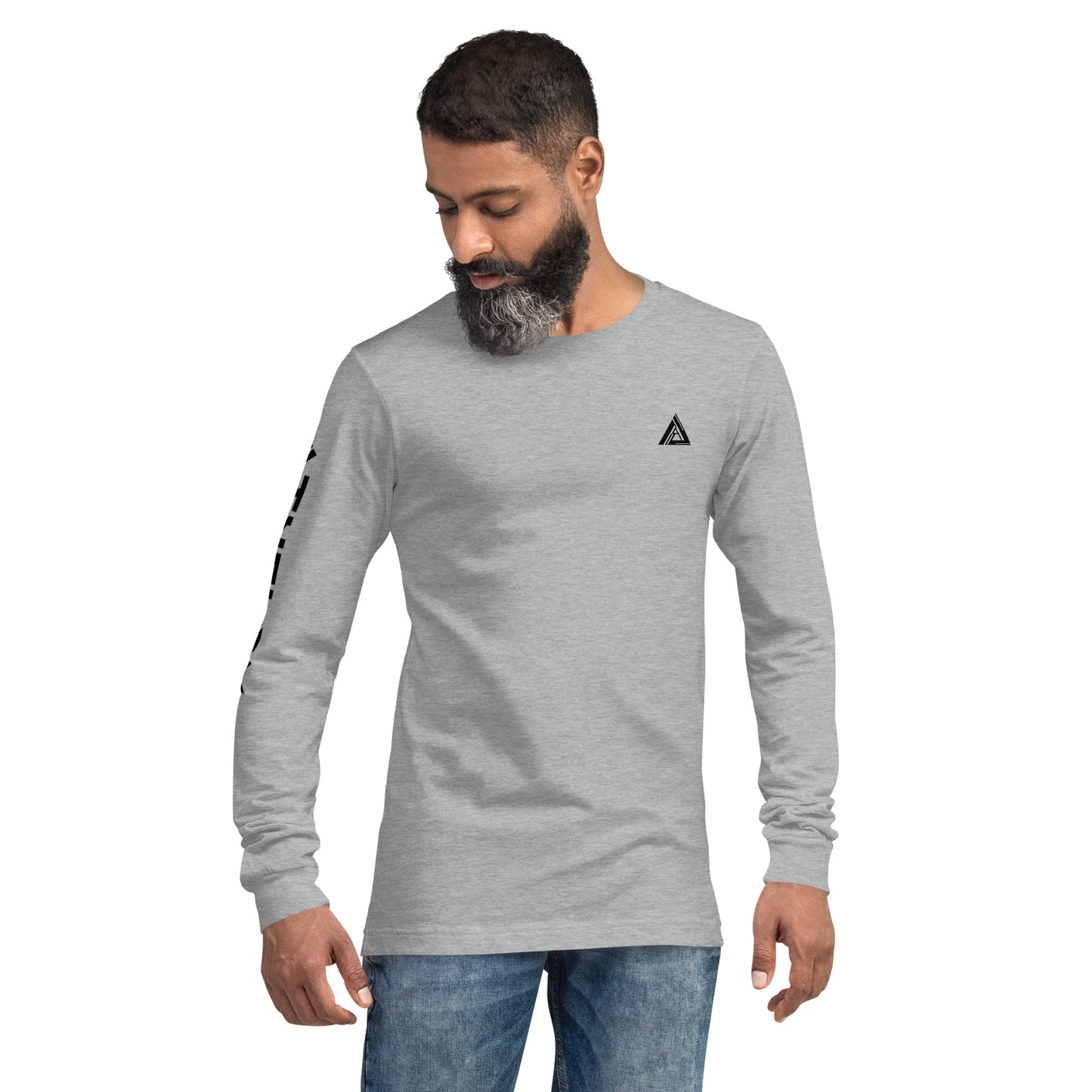 Athelon Vertical Logo Unisex Long Sleeve Tee