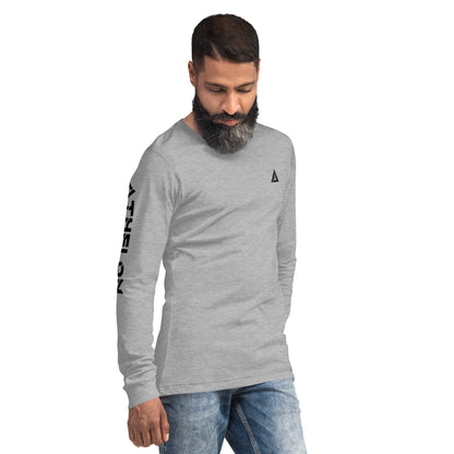 Athelon Vertical Logo Unisex Long Sleeve Tee