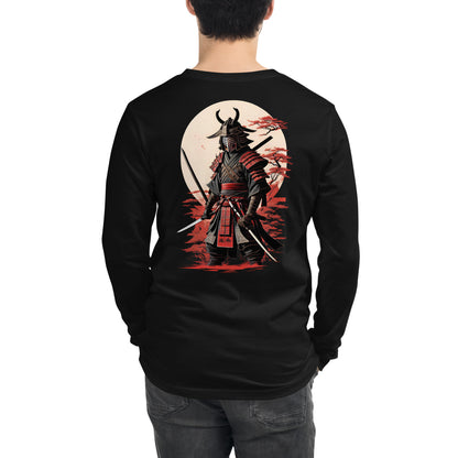 "Moonlight Warrior" - Ancient Warrior Collection - Unisex Long Sleeve Tee