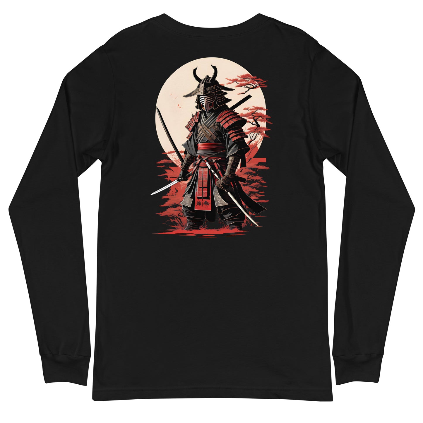 "Moonlight Warrior" - Ancient Warrior Collection - Unisex Long Sleeve Tee