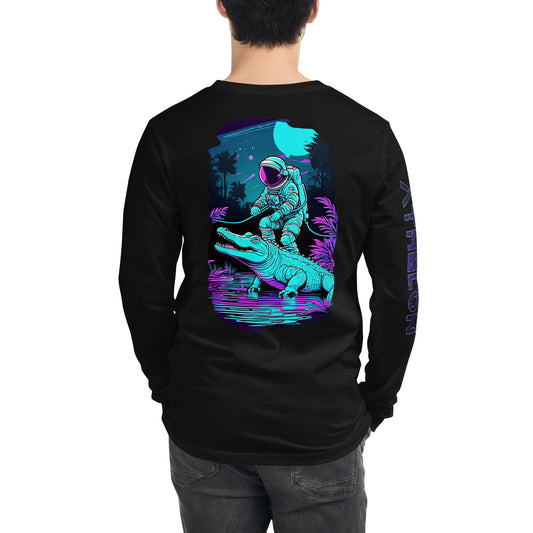 "Moon Stalker" - Endless Frontier Collection - Unisex Long Sleeve Tee