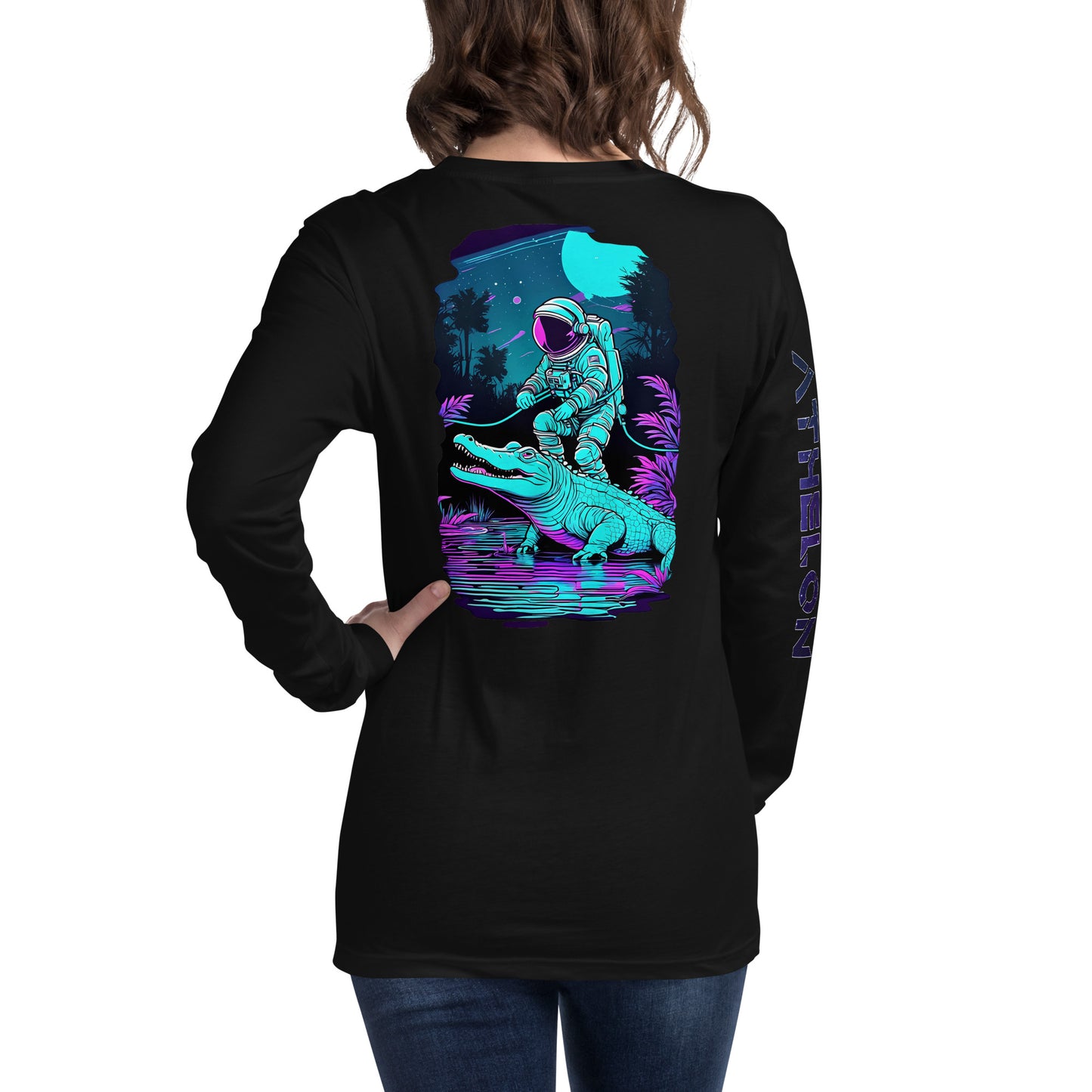 "Moon Stalker" - Endless Frontier Collection - Unisex Long Sleeve Tee